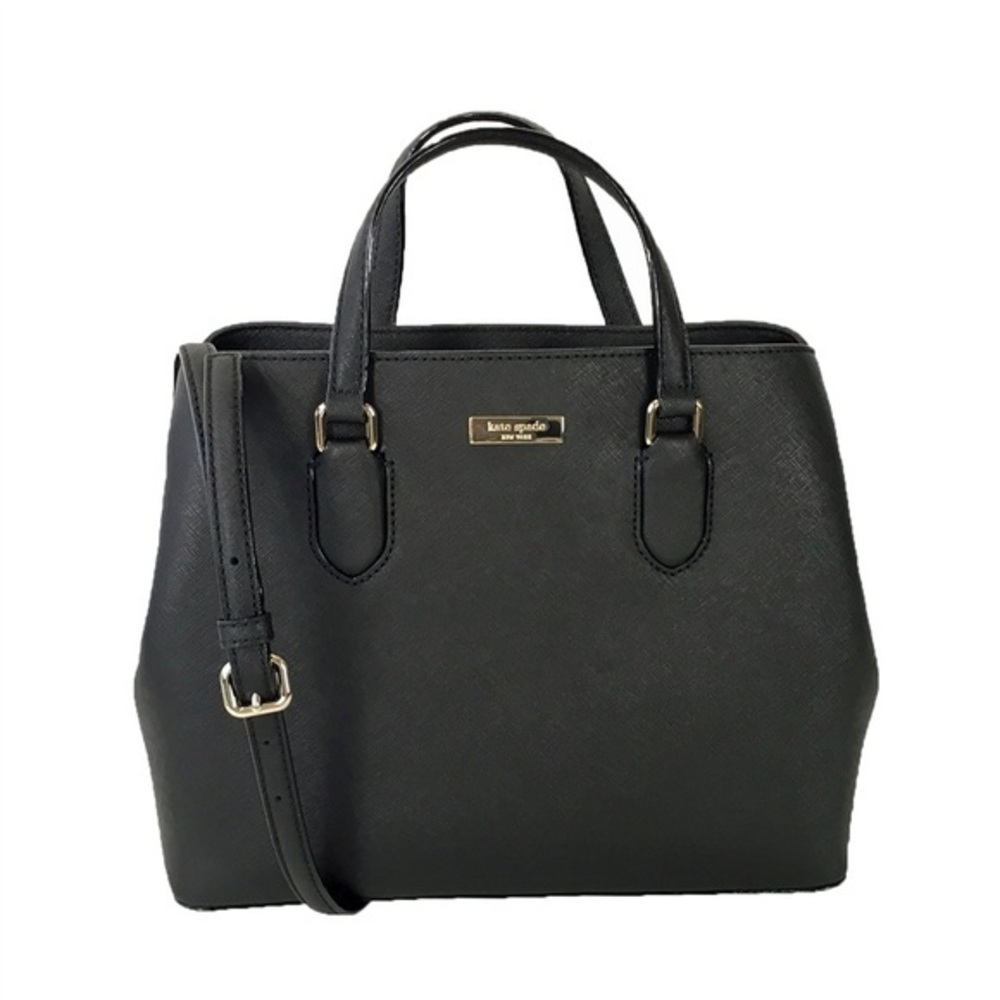 NWT Kate Spade Laurel Way Evangelie Satchel Black
